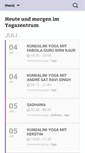 Mobile Screenshot of k-yoga.de