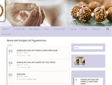 Tablet Screenshot of k-yoga.de